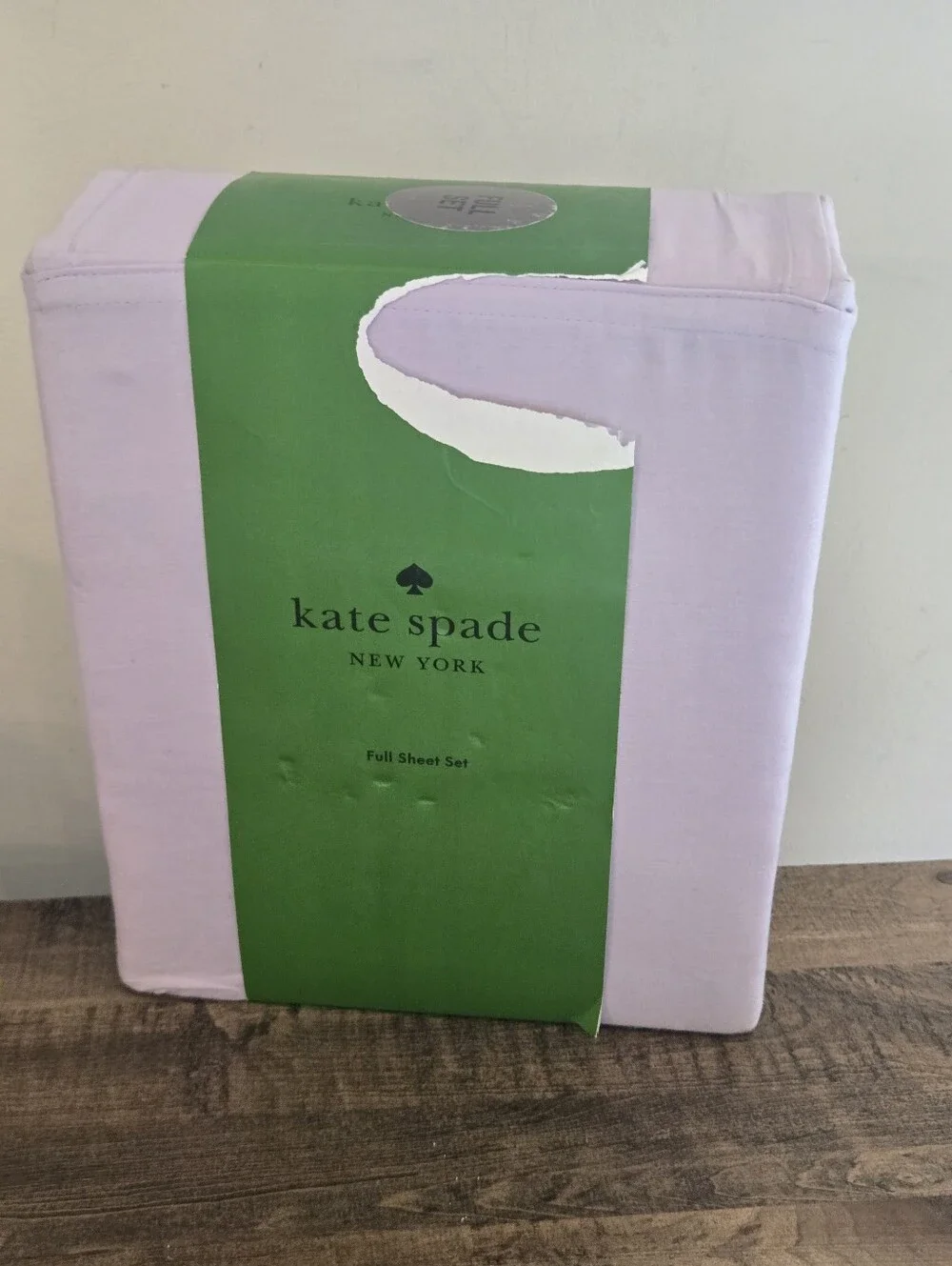 NIP Kate Spade Pastel Lilac Full Sheet Set